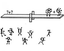 幼儿数字逻辑推理:10个兄弟玩跷跷板