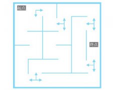 最强大脑数字思维训练题:不走重复路
