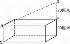 小班数学思维:求砖头对角线XY的长度