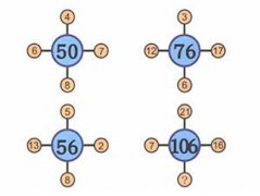 男生数字思维:看图填数字