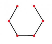 逻辑增强数学案例:最短的六边形