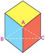 培养奥数推理逻辑能力:求对角线AB和AC之间的角的度数