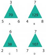 最强大脑数学思维题及答案:完成数字谜题