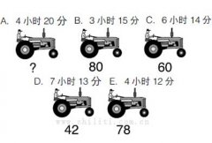 奥数推理逻辑增强:推算拖拉机A所运送的土豆的吨数