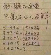 2019年数字逻辑推理宝典:只有2%的人会解的题