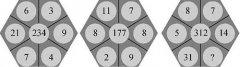 最强大脑数学逻辑宝典:数字六边形