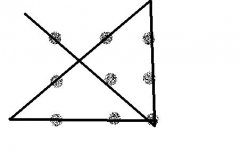烧脑数学逻辑思维训练题小学及答案:九点连线