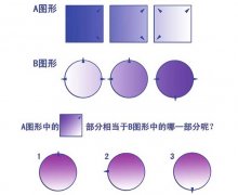 逻辑思维图形推理题及答案之图形配伍