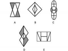 河南省考图形推理题真题之形单影只