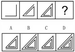 逻辑推理题图形题及答案之延伸图形